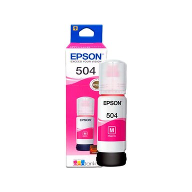TINTA T504 ROJO BOTELLA IMPRESORA