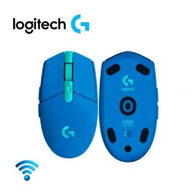 MOUSE LOGITECH G305 LIGTHSPEED WIRELESS BLUE - 1