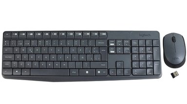 TECLADO INALÁMBRICO LOGITECH Y RATÓN MK 235 MK235 COMBO - 1