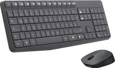 TECLADO INALÁMBRICO LOGITECH Y RATÓN MK 235 MK235 COMBO - 3