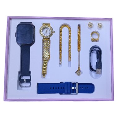 SMARTWATCH A59 PLUS AZUL + ACCESORIOS