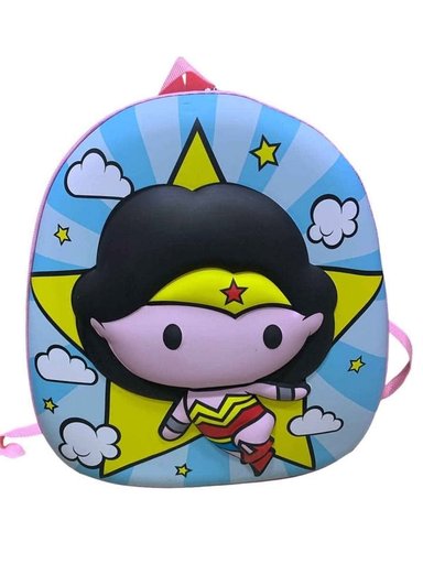MOCHILA RELIEVE 3D A5 PARA NIÑOS CON RELIEVE MUJER MARAVILLA - 2