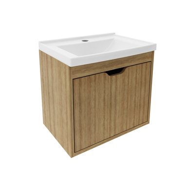 MUEBLE BAÑO CON LAVAMANOS 2020 HOME GRAZ ALMENDRA