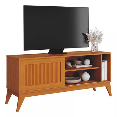 MESA DE TV PARA 50' ARUBA BLANCO APAGADO CEDRO