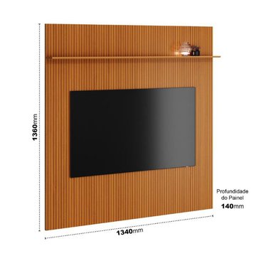 PANEL DE TV PARA 50' BOSTON CEDRO - 2