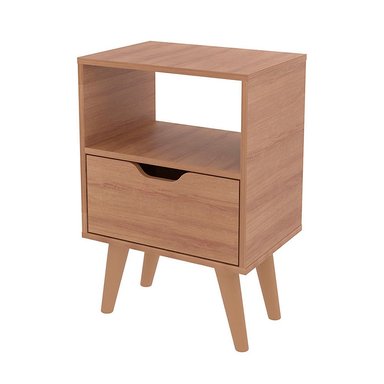 VELADOR CON UNA PUERTA ESSEN - ALMENDRA