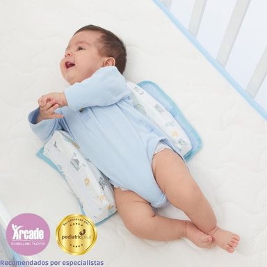 POSICIONADOR CON RESPIRADEROS MATERNELLE ESPACIAL CELESTE PARA RECIEN NACIDOS