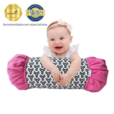 RODILLO ESTIMULACIÓN MATERNELLE PREMIUM ERGONOMICO FUCSIA