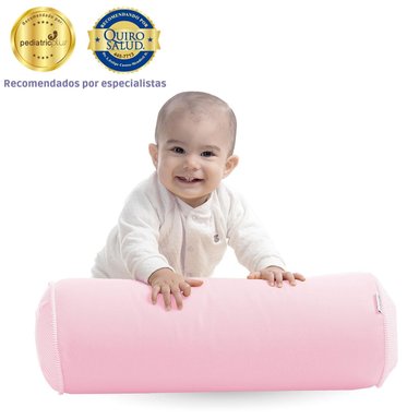 RODILLO ESTIMULACIÓN MATERNELLE ANTIALÉRGICO ROSADO