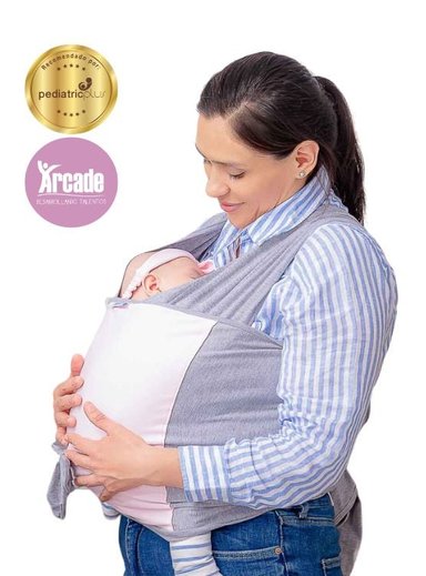 FULAR MATERNELLE ERGONÓMICO LAZITO MELANGE