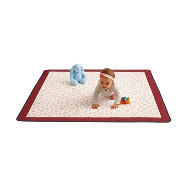 ALFOMBRA DE JUEGOS MATERNELLE ROJO OSCURO NIÑAS - 3