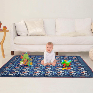ALFOMBRA DE JUEGOS MATERNELLE AZUL MARINO NIÑO