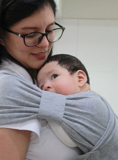 MOCHILA FULAR MATERNELLE EVOLUTIVA ERGONÓMICA MELANGUE APEGO MELANGE - 3