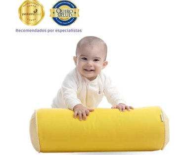 RODILLO ANTIALÉRGICO DE ESTIMULACIÓN AMARILLO