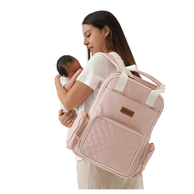 MOCHILA PAÑALERA MATERNELLE 2 EN 1 CONVERTIBLE A CAMBIADOR PORTATIL - 1