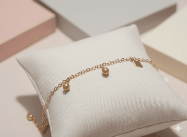 PULSERA COLGANTES ESFERAS Y DISEÑO MINIMALISTA - 2