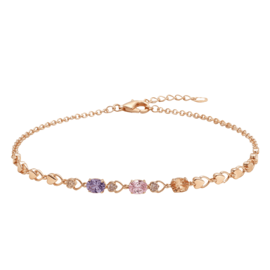 PULSERA MULTICOLOR CON CRISTALES