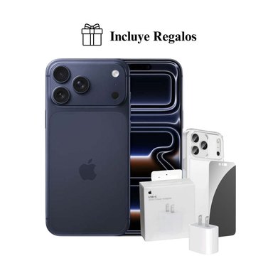 APPLE IPHONE 17 PRO MAX 512GB (ESIM) - DEEP BLUE + COMBO DE REGALO - 1