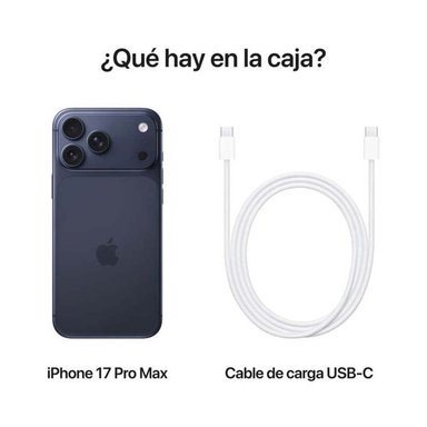 APPLE IPHONE 17 PRO MAX 512GB (ESIM) - DEEP BLUE + COMBO DE REGALO - 9