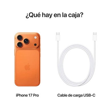 APPLE IPHONE 17 PRO 256GB (ESIM) - COSMIC ORANGE + COMBO DE REGALO - 9