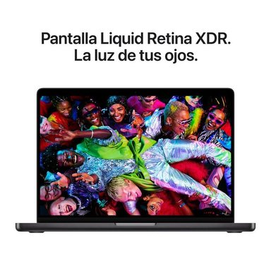 MACBOOK PRO 14″ M5 16GB RAM + 512GB SSD (TECLADO INGLES) - SPACE BLACK - 4