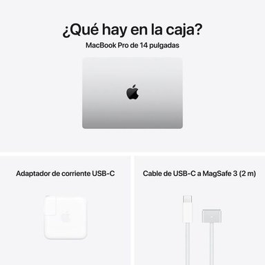 MACBOOK PRO 14″ M5 16GB RAM + 512GB SSD (TECLADO INGLES) - SILVER - 7