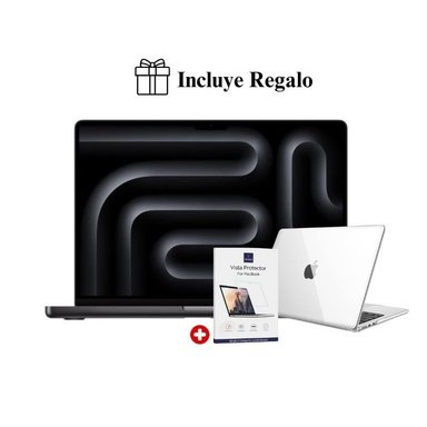 MACBOOK PRO 14″ M5 24GB RAM + 1TB SSD (TECLADO INGLES) - SPACE BLACK + REGALO