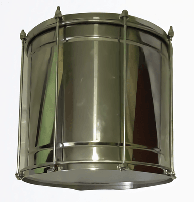 REPIQUE DE METAL DE 12' DE DIAMETRO