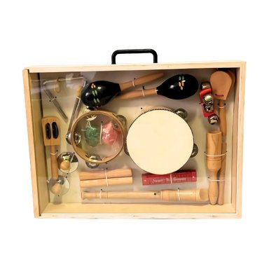 SET DE INTRUMENTOS MUSICALES DE MADERA