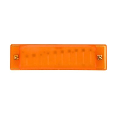 ARMÓNICA DE PLÁSTICO PARA NIÑOS - ANARANJADO - 3
