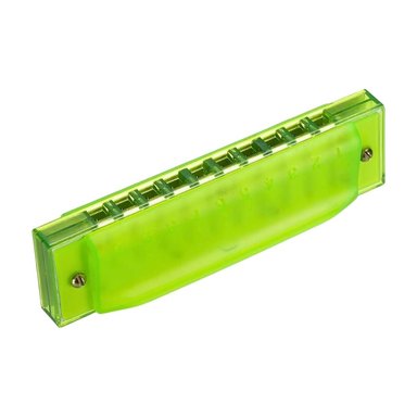 ARMÓNICA DE PLÁSTICO PARA NIÑOS - VERDE - 3