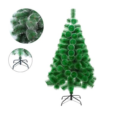 ÁRBOL NAVIDEÑO VERDE 1.80 M CON PUNTAS NEVADAS PREMIUM - 2
