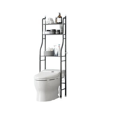 ESTANTE ORGANIZADOR DE BAÑO 3 NIVELES NEGRO