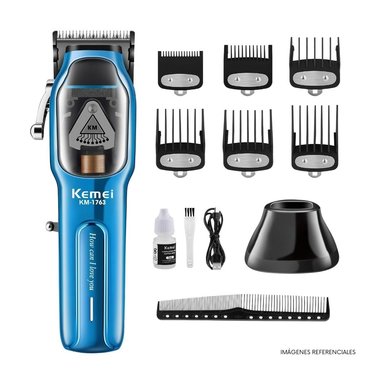CORTADORA PROFESIONAL DE CABELLO KEMEI CLIPPER KM-1763 - 2