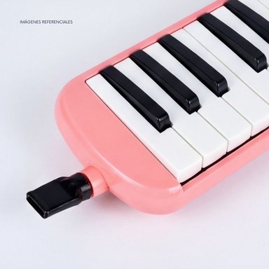 MELÓDICA DE 37 TECLAS 'CALIFORNIA' - COLOR ROSADO CON ESTUCHE RÍGIDO - 5