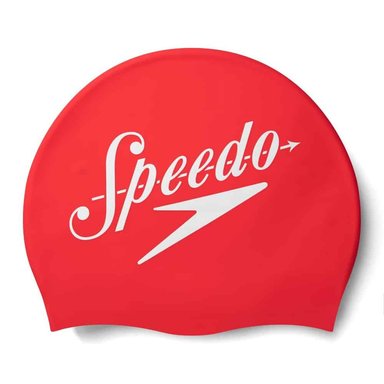 GORRO NATACIÓN SPEEDO SLOGAN CAP ADULTO ROJO