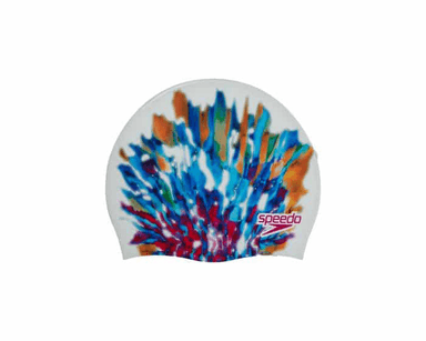 GORRO NATACIÓN SPEEDO PRINTED CAP ADULTO BLANCO