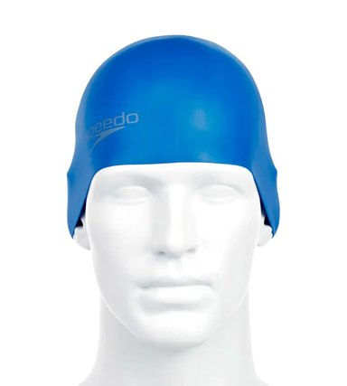GORRO NATACIÓN SPEEDO PLN MOULDED CABELLO LARGO ADULTO NEGRO - 2