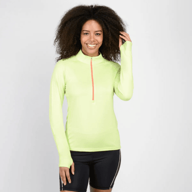 POLERA ENTRENAMIENTO SPYDER QUARTER ZIP ANDES MUJER