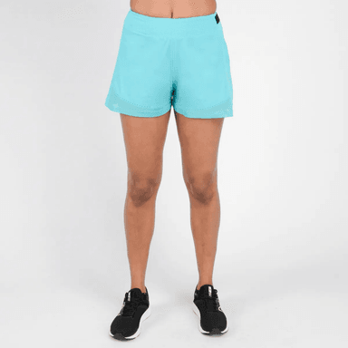 SHORT ENTRENAMIENTO SPYDER TURQUESA MUJER