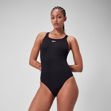 TRAJE BAÑO NATACIÓN MUJER SPEEDO ENDURANCE+ ESSENTIAL NEGRO