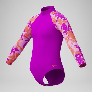 ROPA DE BAÑO SPEEDO MANGA LARGA ROSADO - 2