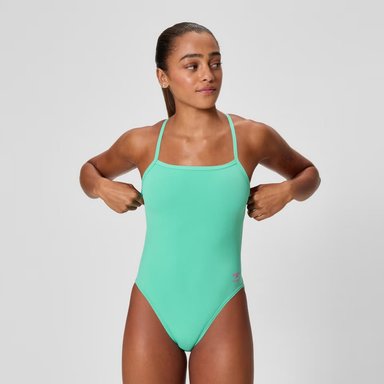 TRAJE BAÑO NATACIÓN MUJER SPEEDO CLUB TRAINING V-BACK 2.0