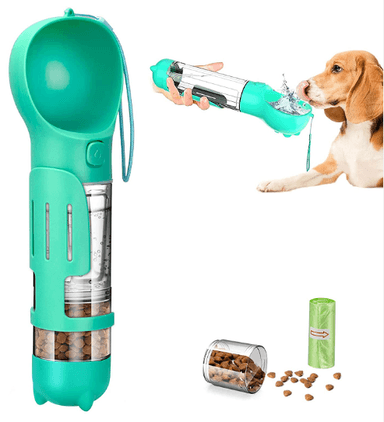 DISPENSADOR AGUA Y COMIDA MASCOTAS 500ML