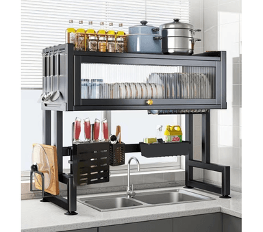 ESCURRIDOR NEGRO TAPA PLATOS