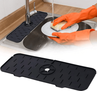 ESCURRIDOR PLANO DE COCINA COLOR NEGRO - 3