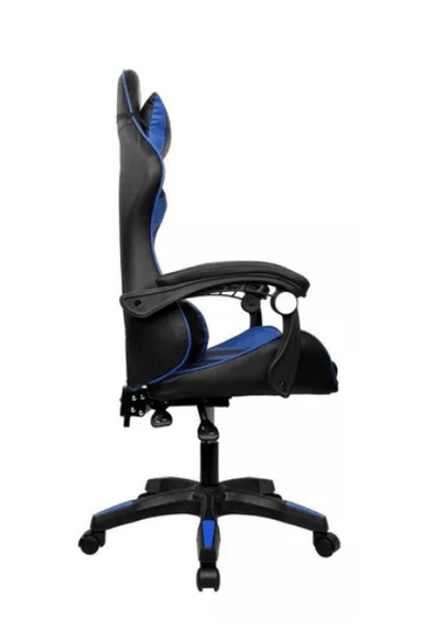 SILLA GAMER PRO NEGRO CON AZUL - 2