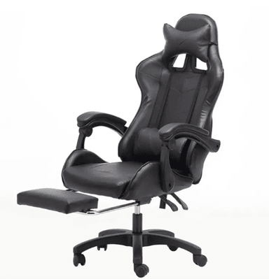 SILLA GAMER MODEL S - COLOR NEGRO - 6