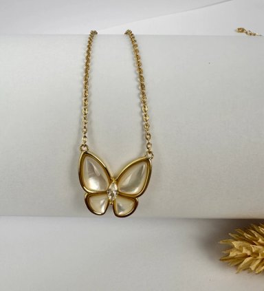 COLLAR BELLEZA ETERNA DE MARIPOSA