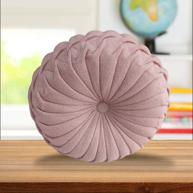 COJÍN DECORATIVO MODERNO 35X15CM PALO ROSA ECO